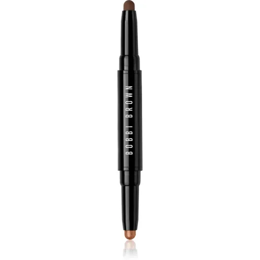 Bobbi Brown Long-Wear Dual-Ended Cream Shadow Stick creion pentru ochi duo culoare Milk Chocolate / Midnight Brown 1.6 g