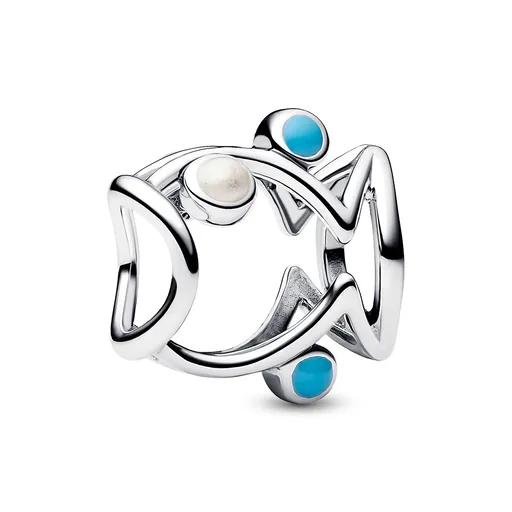 Pandora Mărgea din argint Pește Moments 793819C01