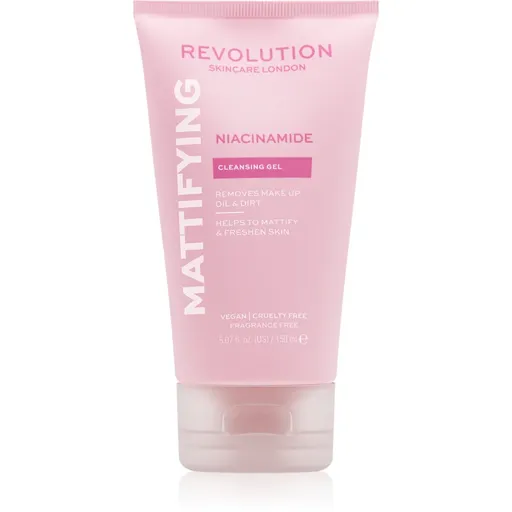 Revolution Skincare Niacinamide Mattify gel matifiant de curatare 150 ml
