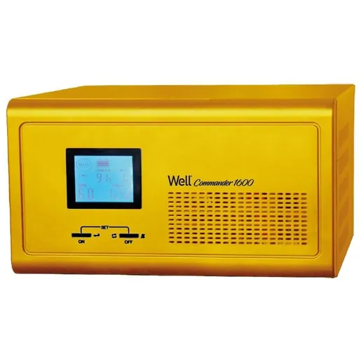UPS centrale termice unda sinusoidala pur Well UPS-HEATST- Commander 1600W-WL, 230V/1600W