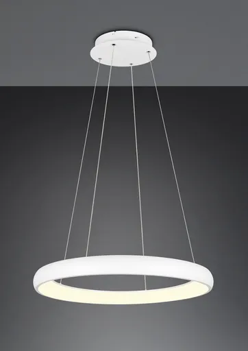 Lustra Cardona, TRIO, 75x150 cm, 59W, 1x SMD LED, metal, alb mat