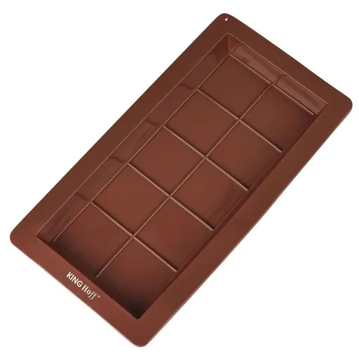 Matrita pentru ciocolata Dubai Kinghoff KH 1945, 25x13,5 cm, -40-230°C, Maro
