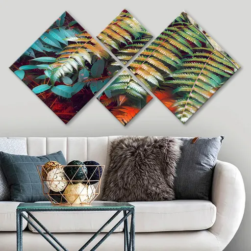 Pictură decorativă MDF, 4MDF1021993279, Imprimat UV, Multicolor