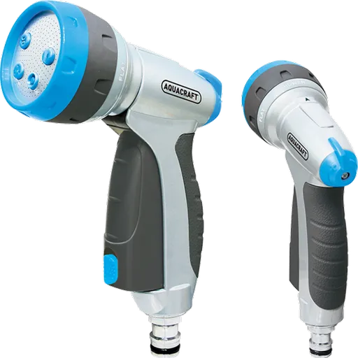 Pistol de apa cu 5 jeturi, Aquacraft Soft -Touch Metal Premium