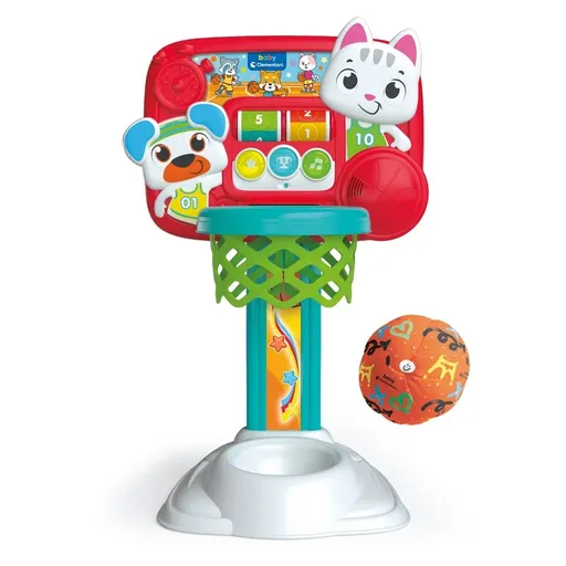 Set interactiv Clemmy baby - Coș de baschet