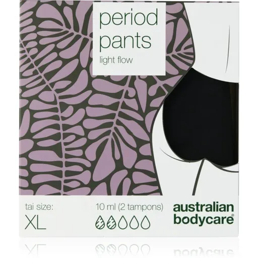Australian Bodycare Period Pants chiloți menstruali pentru menstruație slabă mărime XL 1 buc