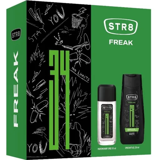 STR8 FR34K - deodorant spray 85 ml + gel de duș 250 ml