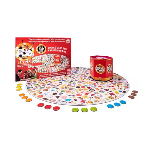 Joc Educa Rapid ca un linx, 350 imagini