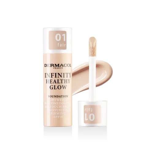 Dermacol Machiaj iluminator ușor (Infinity Healthy Glow Foundation) 20 g 01 FAIR