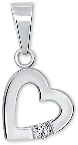 Soliter Pandantiv romantic Inimă cu cristal 446 001 00367 04