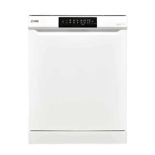 Masina de spalat vase VOX LC 12A15-BE, Clasa E, 12 seturi, 6 programe, Indicatori de sare si stralucire, Alb