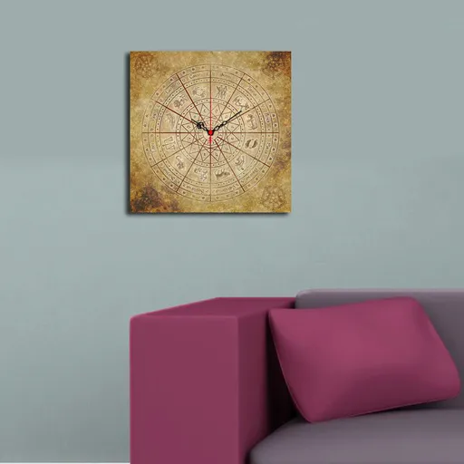 Ceas de perete, Msk-31, Dimensiune: 40 x 40 cm, Multicolor