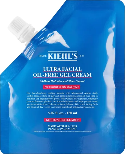 Kiehl's Rezervă de cremă pentru ten normal până la gras Ultra Facial (Cream Refill Pouch) 150 ml