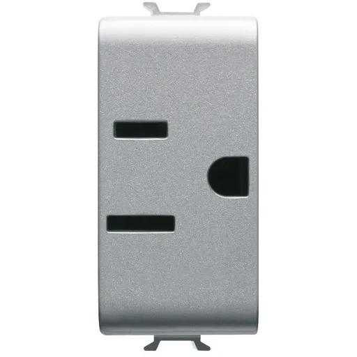 Priza 1 modul standard USA Gewiss Chorus GW14286, titan