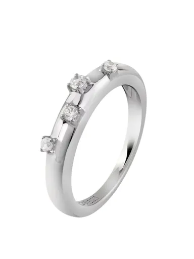 Guess Inel de designer din argint cu cristale Nuances JSBR04542JWRH 52 mm