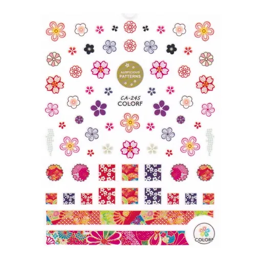 Abtibild Unghii 3D Oranjollie, CA-245