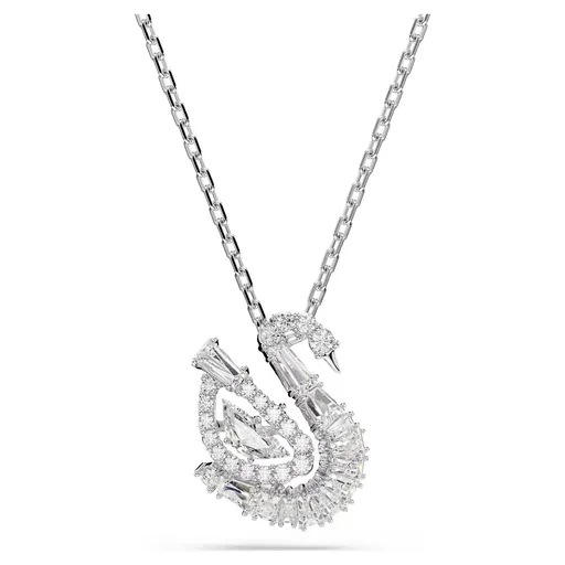 Swarovski Colier stilat Lebădă cu zirconi Swarovski Swan 5732412