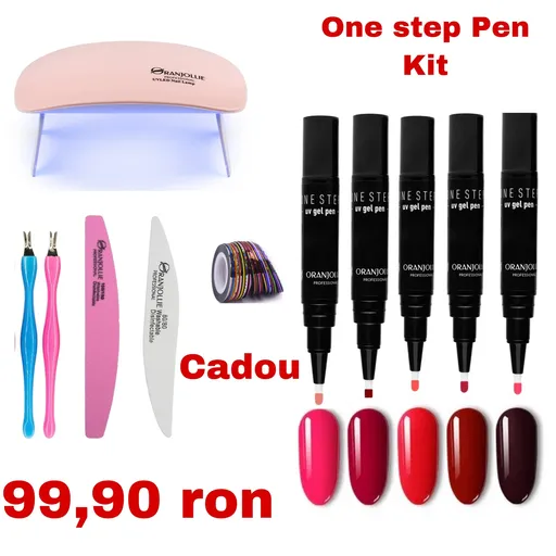 Kit 5 Pens One Step Gel by Oranjollie