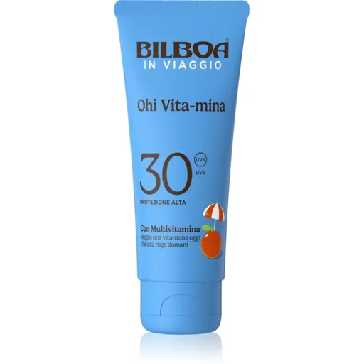 Bilboa Ohi Vitamina Travel cremă pentru plaja cu vitamine SPF 30 75 ml