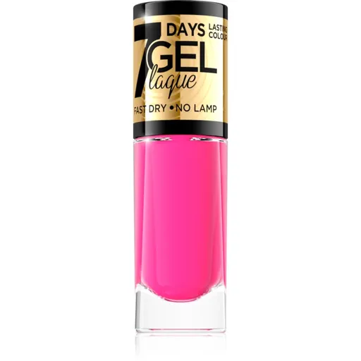 Eveline Cosmetics 7 Days Gel Laque Nail Enamel gel de unghii fara utilizarea UV sau lampa LED culoare 48 8 ml