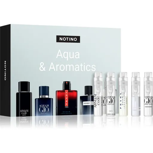 Beauty Discovery Box Notino Aqua & Aromatics set pentru bărbați