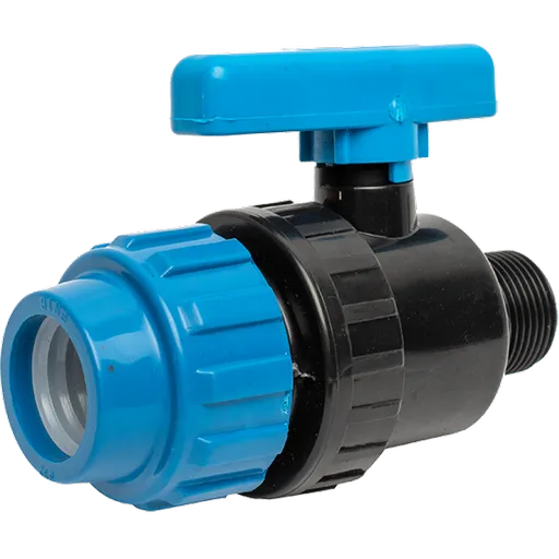 Robinet Pvc Cu Bila Compresiune X Fe, Dimensiune 220x1/2"