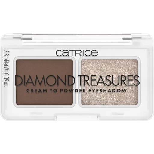 Catrice Paletă de farduri de ochi Diamond Treasures (Cream To Powder Eyeshadow) 2,8 g 010 Hazel Spark