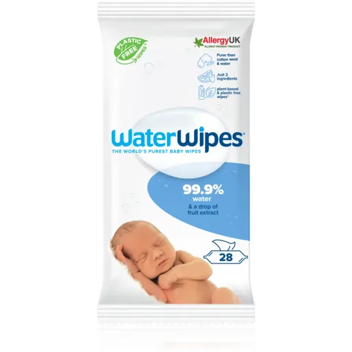 WaterWipes Water Wipes Baby Wipes servetele delicate pentru copii 28 buc