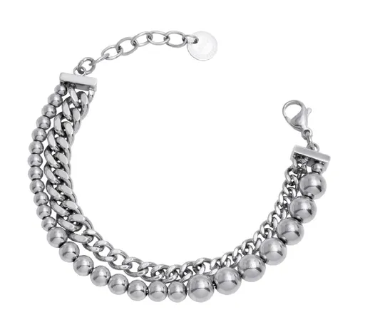 Liu Jo Brățară dublă din oțel LJ3048