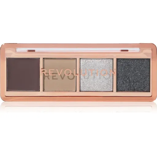 Makeup Revolution Icon Edit paletă cu farduri de ochi culoare The Smokey Grunge Palette 2.8 g