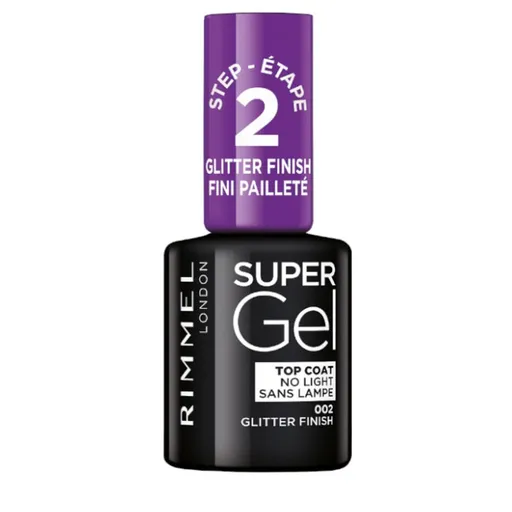 Rimmel Gel lac pentru unghii Super Gel (Nail Polish) 12 ml 001 Sans Lampe - No Light