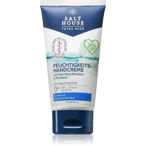 Salt House Dead Sea Moisturizing Hand Cream crema de maini hidratanta cu Panthenol 75 ml