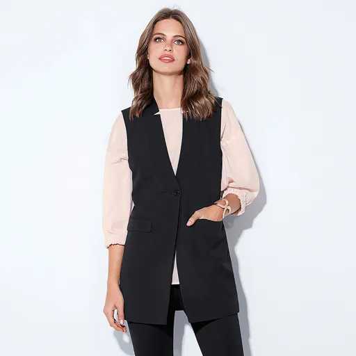 Bluză cu mâneci lungi elastice