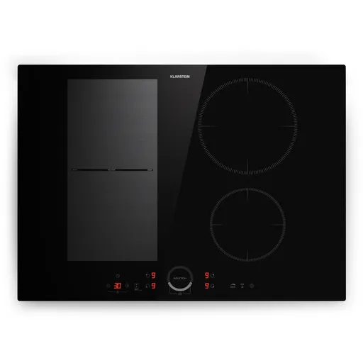 Klarstein Delicatessa 70 Hybrid, plită cu inducție, incorporabilă, 4 zone, 7000 W, vitroceramică