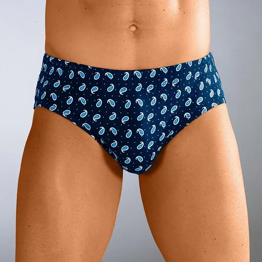 Set de 6 perechi de chiloți cu talie confortabilă și imprimeu