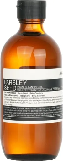 Aesop Ulei de curățare delicată cu antioxidanți Parsley Seed (Facial Cleansing Oil) 200 ml