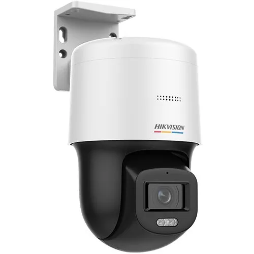 Camera IP ColorVu PT Hikvision DS-2DE2C200SCG-E(F1), 2MP, lentila 4mm, lumina alba 30m, microfon, difuzor, PoE, IP66
