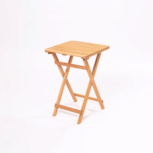 Masa de gradina, Hanah Home, My020, 50x72x50 cm, Maro