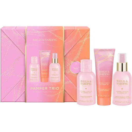Baylis & Harding Jojoba, Vanilla & Almond Oil set cadou pentru corp