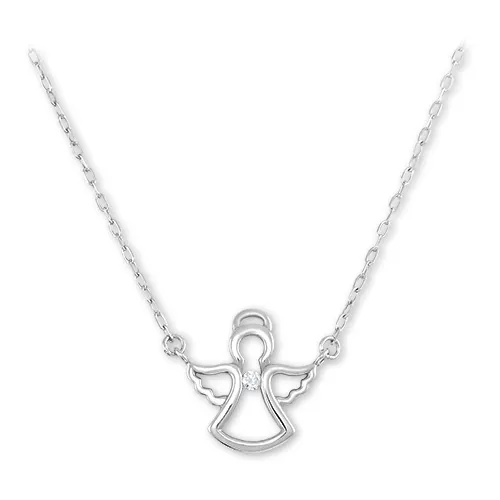 Soliter Colier fermecător din aur alb înger 276 001 00031 07 (lanț, pandantiv)