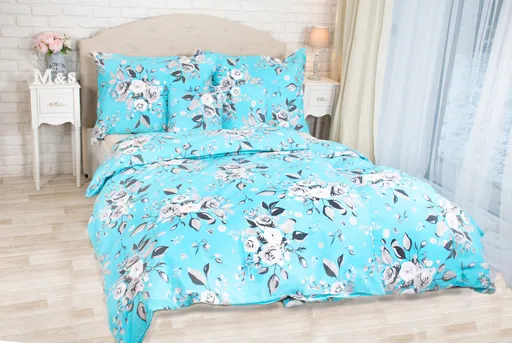 Lenjerie de pat FLORAL TYRKYS