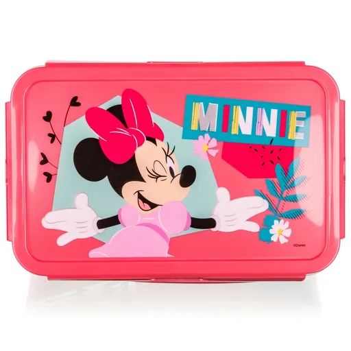 Vetro-plus Cutie plastic ermetică MINNIE 1,19 l, roz