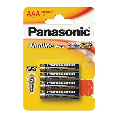 Panasonic Set de baterii LR03APB/4BP alcaline, 4buc.