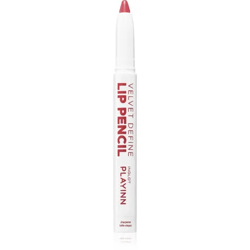 Inglot PlayInn Velvet Define Lip Pencil creion intensiv de buze culoare MUTED BERRY 66 1.6 g