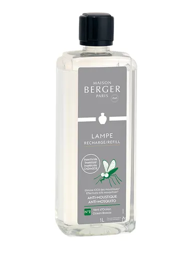 Maison Berger Paris Rezervă pentru lampă catalitică Mirosul oceanului anti-țânțari Ocean Breeze (Lampe Recharge/Refill) 1000 ml