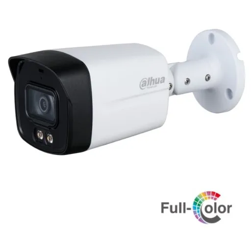 Camera Full Color HDCVI Dahua HAC-HFW1509TLM-A-LED-0360B-S2, 5MP, lentila 3.6mm, Starlight, LED 40m, microfon, IP67