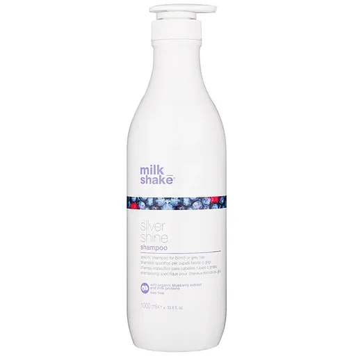 milk_shake® Silver Shine șampon pentru păr blond neutralizeaza tonurile de galben 1000 ml