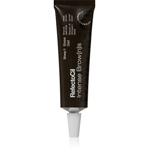 RefectoCil Intense Brow[n]s Base Gel vopsea pentru sprancene si gene cu textura de gel culoare Deep Brown 15 ml