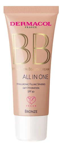 Dermacol BB cremă hialuronică All in One SPF 30 (Hyaluronic Cream) 30 ml Sand