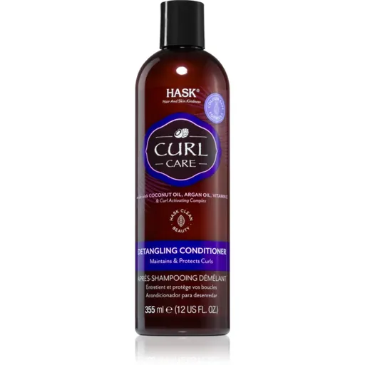 HASK Curl Care balsam de îngrijire pentru par ondulat si cret 355 ml